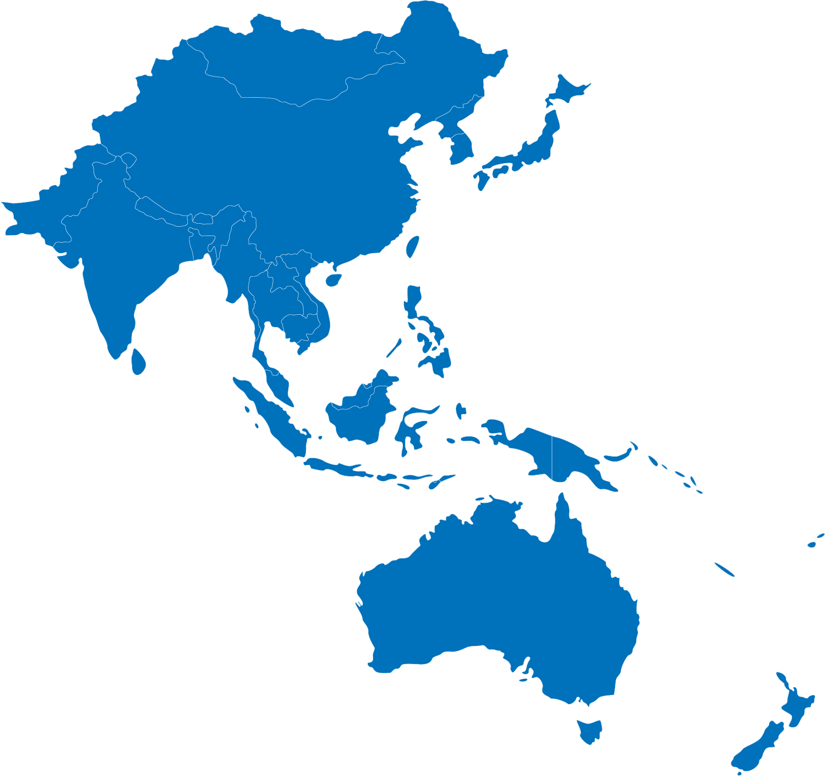 APAC India Map