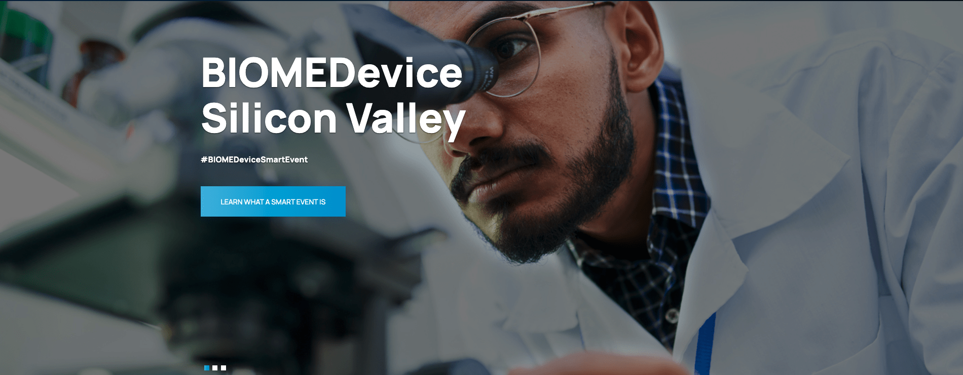 Banner for BIOMEDevice Silicon Valley event